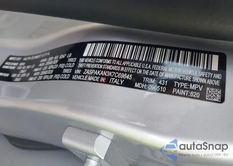 2019 Alfa Romeo Stelvio Sport Awd из США, поврежденный, VIN ZASPAKAN3K7C69645